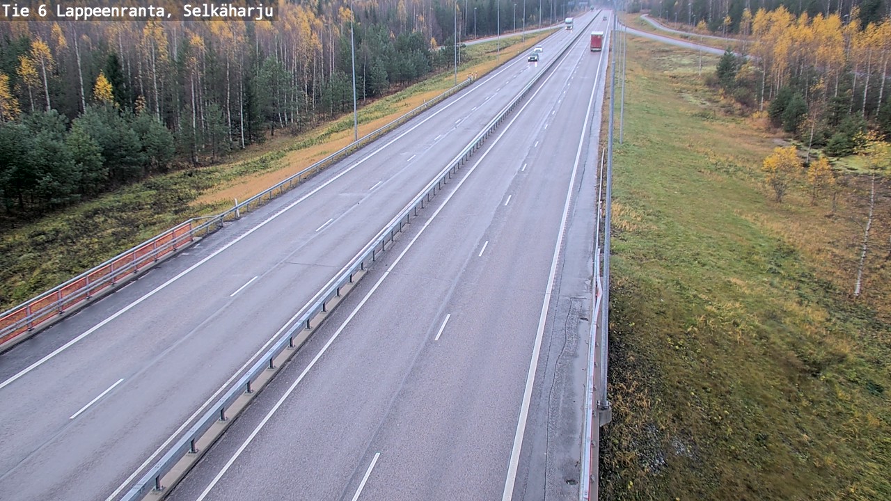 Kelikamerat Kuva Tie 6 Lappeenranta, Selkäharju, Lappeenranta, Etelä-Karjala