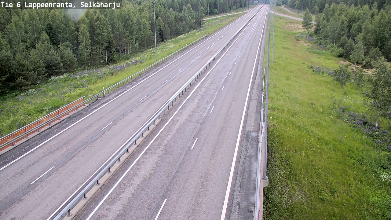 Kelikamerat Kuva Tie 6 Lappeenranta, Selkäharju, Lappeenranta, Etelä-Karjala