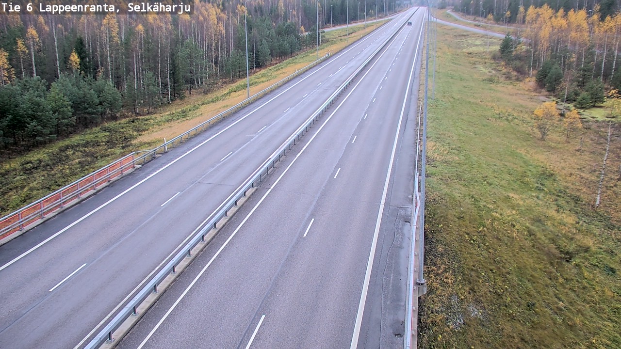 Kelikamerat Kuva Tie 6 Lappeenranta, Selkäharju, Lappeenranta, Etelä-Karjala