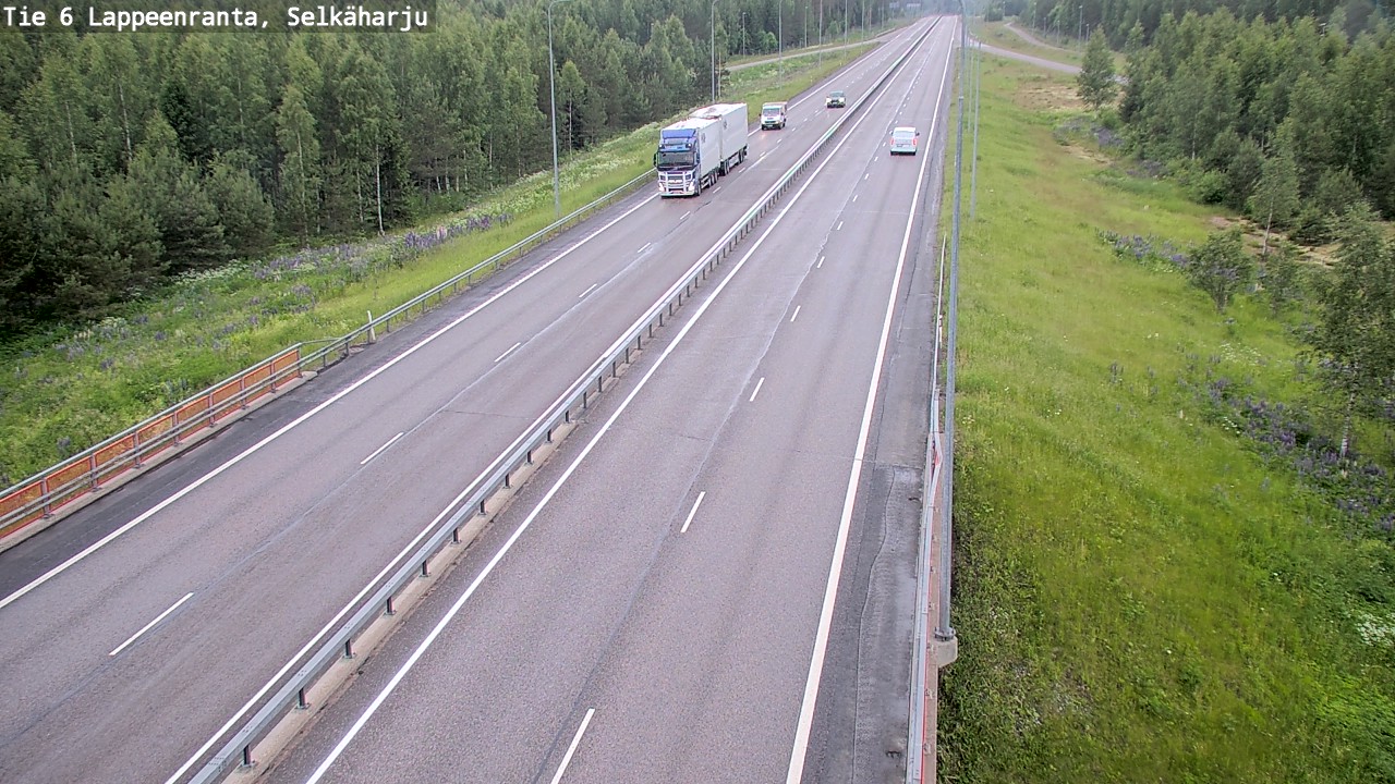 Kelikamerat Kuva Tie 6 Lappeenranta, Selkäharju, Lappeenranta, Etelä-Karjala