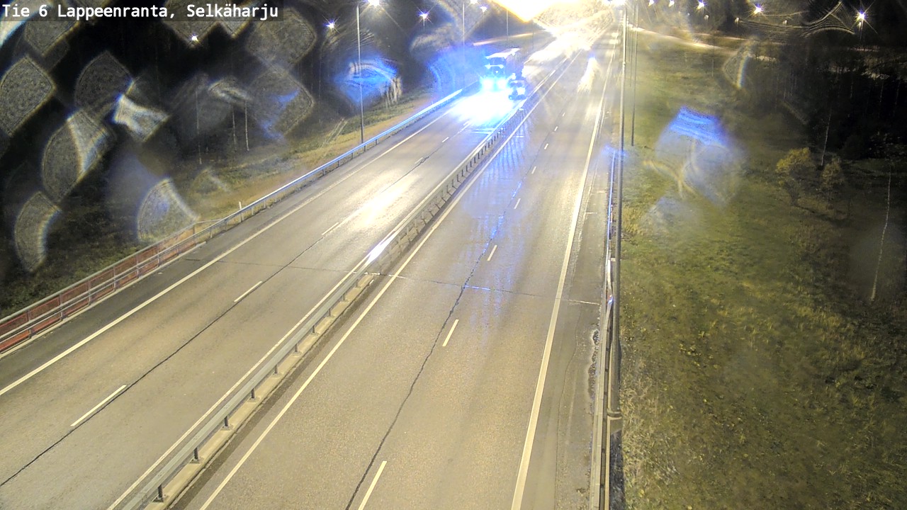 Weather Camera Image Road 6 Lappeenranta, Selkäharju, Lappeenranta, Etelä-Karjala