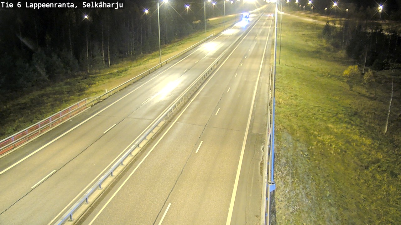 Weather Camera Image Road 6 Lappeenranta, Selkäharju, Lappeenranta, Etelä-Karjala