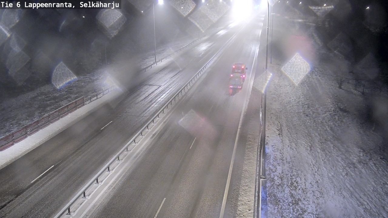 Weather Camera Image Väg 6 Villmanstrand, Selkäharju, Lappeenranta, Etelä-Karjala