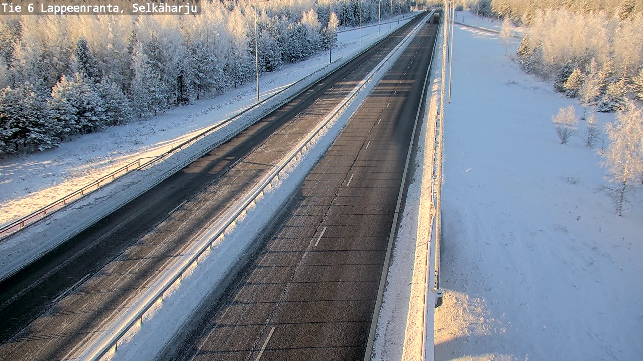 Kelikamerat Kuva Tie 6 Lappeenranta, Selkäharju, Lappeenranta, Etelä-Karjala