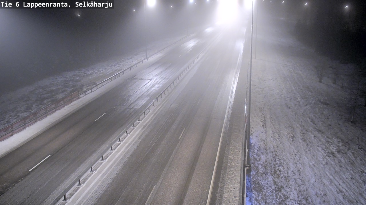 Weather Camera Image Väg 6 Villmanstrand, Selkäharju, Lappeenranta, Etelä-Karjala