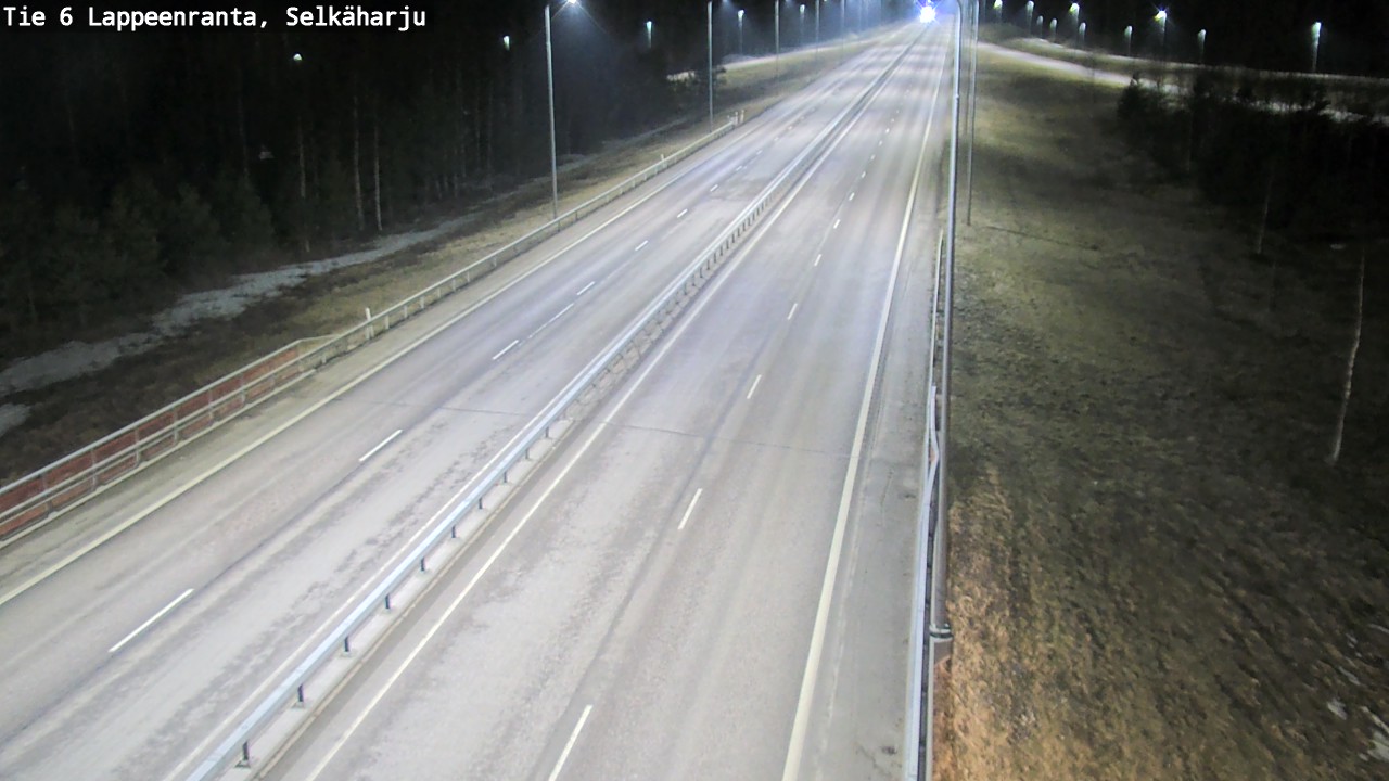 Weather Camera Image Road 6 Lappeenranta, Selkäharju, Lappeenranta, Etelä-Karjala