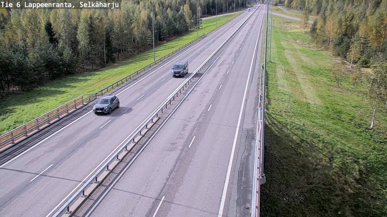 Kelikamerat Kuva Tie 6 Lappeenranta, Selkäharju, Lappeenranta, Etelä-Karjala