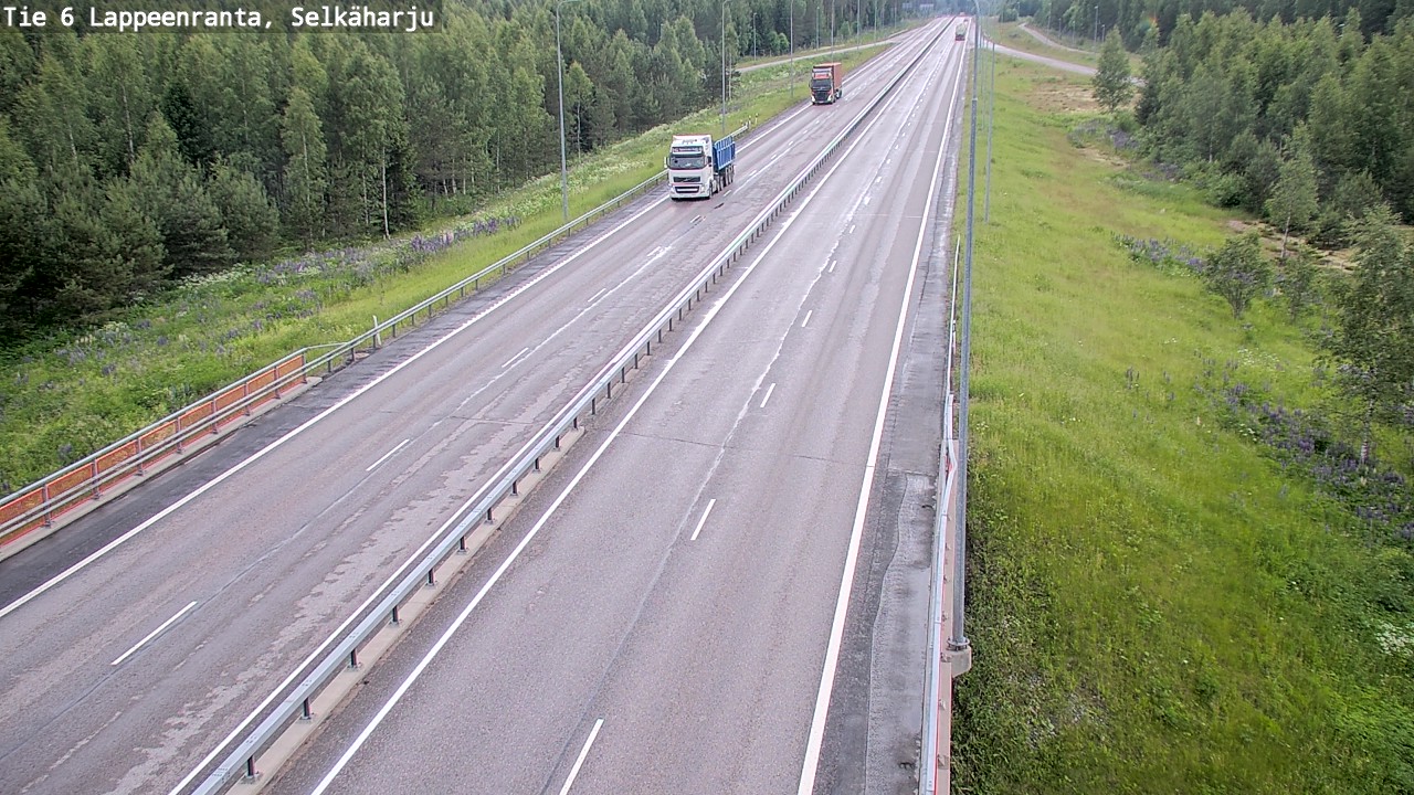 Kelikamerat Kuva Tie 6 Lappeenranta, Selkäharju, Lappeenranta, Etelä-Karjala