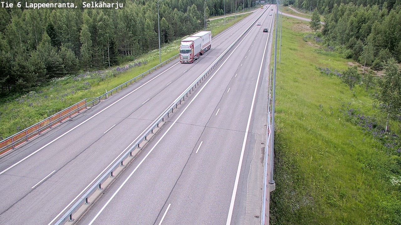Kelikamerat Kuva Tie 6 Lappeenranta, Selkäharju, Lappeenranta, Etelä-Karjala