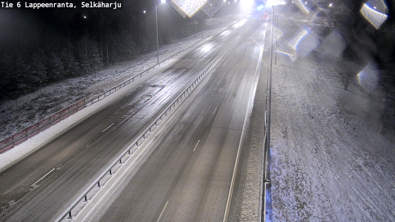 Weather Camera Image Väg 6 Villmanstrand, Selkäharju, Lappeenranta, Etelä-Karjala