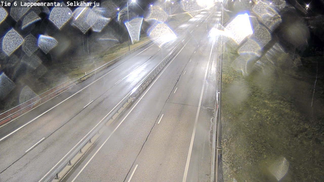 Weather Camera Image Road 6 Lappeenranta, Selkäharju, Lappeenranta, Etelä-Karjala