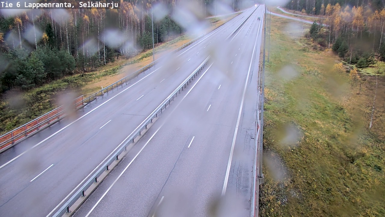 Weather Camera Image Road 6 Lappeenranta, Selkäharju, Lappeenranta, Etelä-Karjala