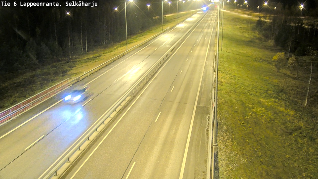Weather Camera Image Väg 6 Villmanstrand, Selkäharju, Lappeenranta, Etelä-Karjala