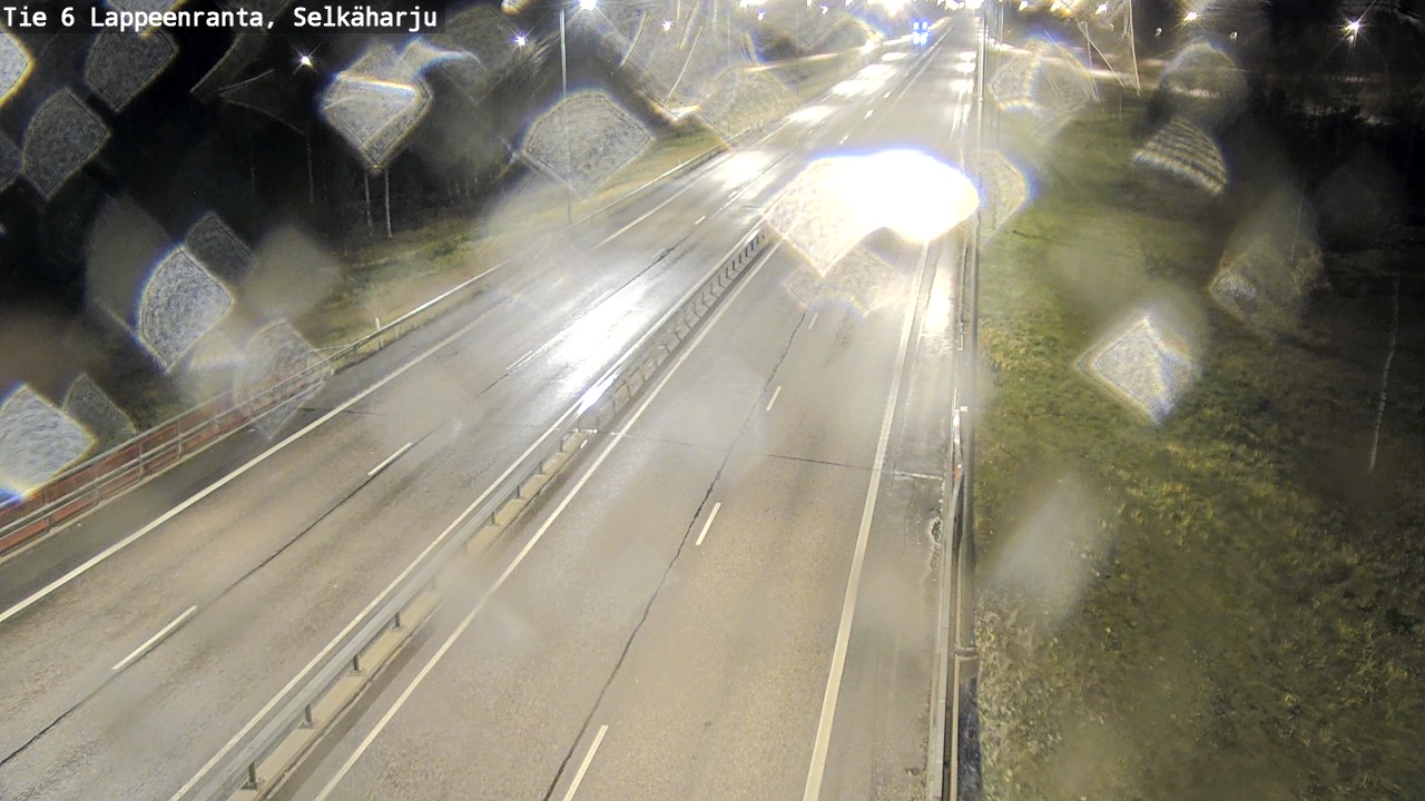 Weather Camera Image Road 6 Lappeenranta, Selkäharju, Lappeenranta, Etelä-Karjala