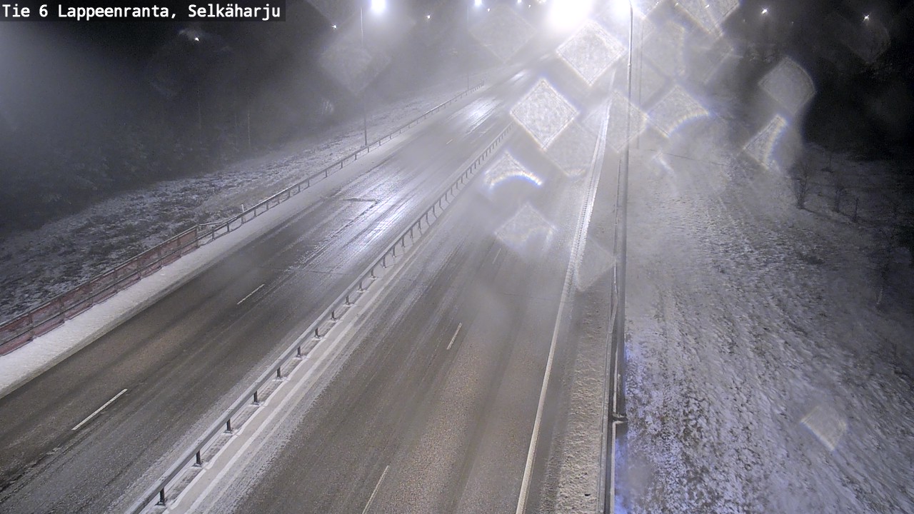 Weather Camera Image Väg 6 Villmanstrand, Selkäharju, Lappeenranta, Etelä-Karjala