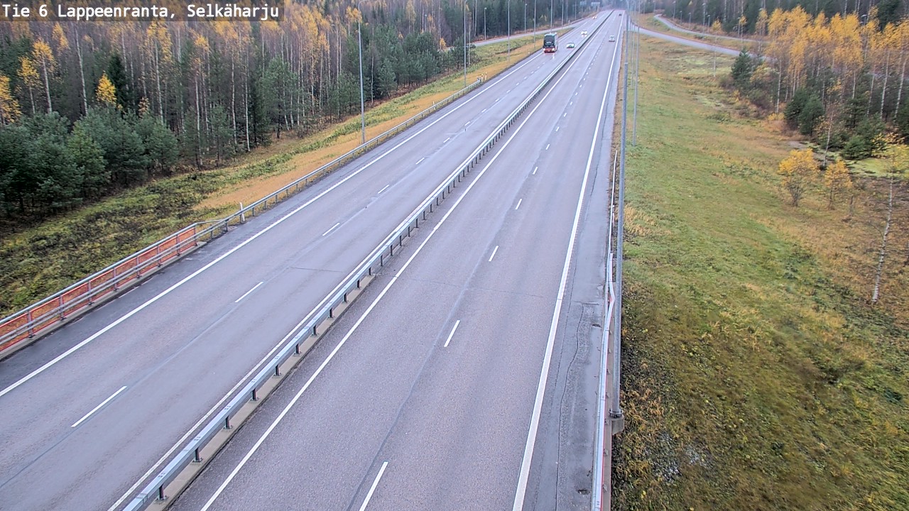 Kelikamerat Kuva Tie 6 Lappeenranta, Selkäharju, Lappeenranta, Etelä-Karjala