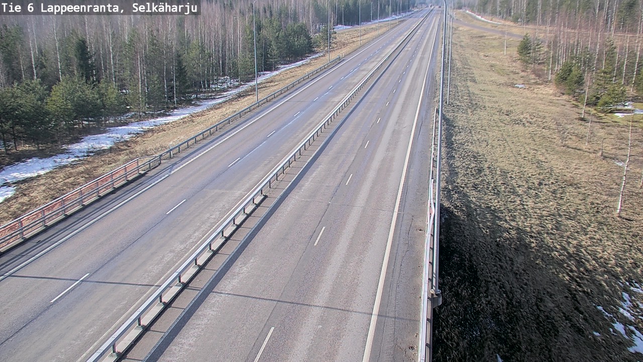 Kelikamerat Kuva Tie 6 Lappeenranta, Selkäharju, Lappeenranta, Etelä-Karjala