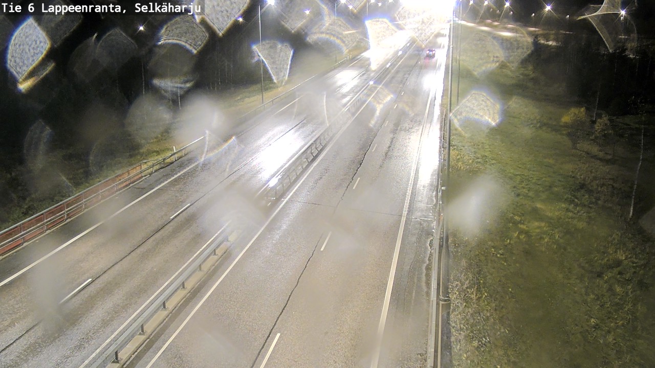 Weather Camera Image Road 6 Lappeenranta, Selkäharju, Lappeenranta, Etelä-Karjala