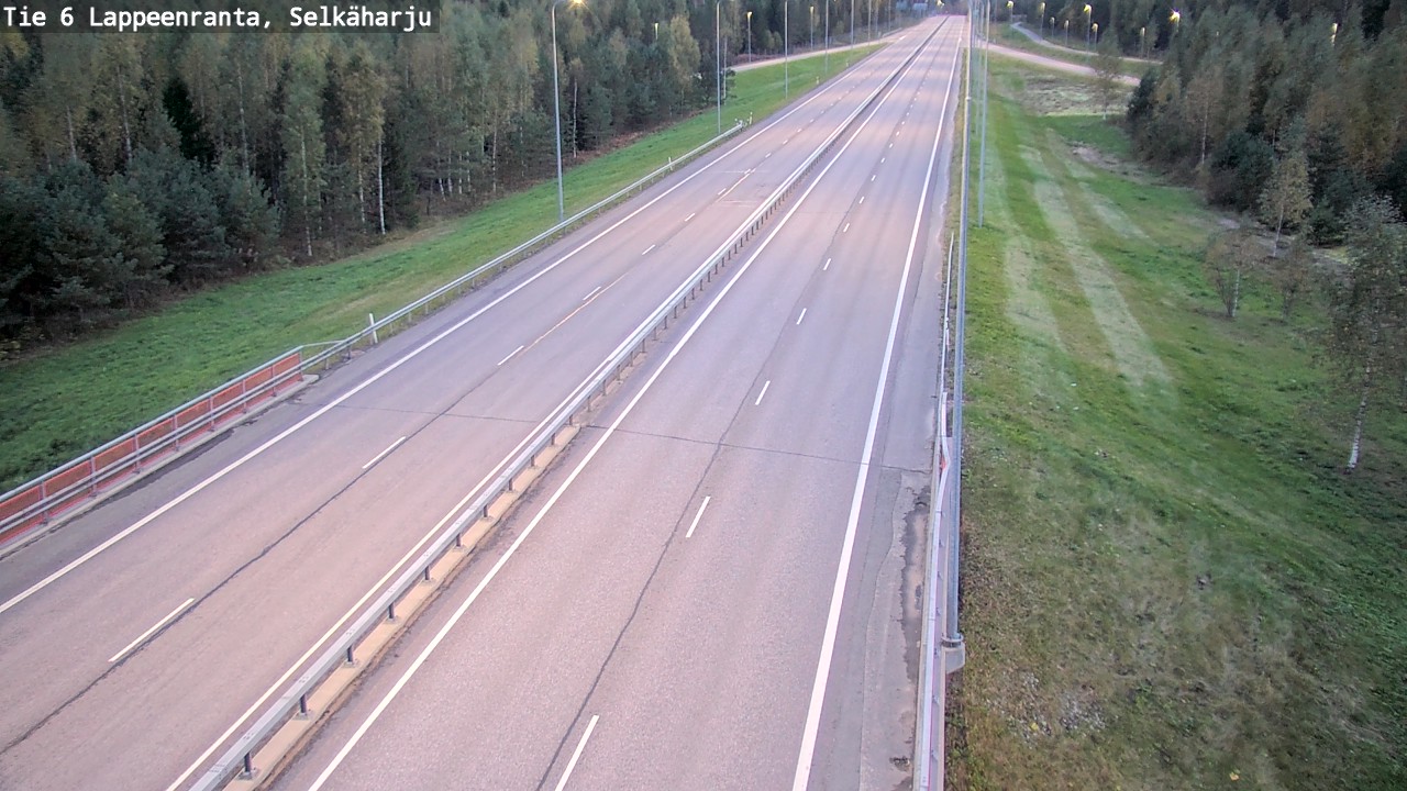 Kelikamerat Kuva Tie 6 Lappeenranta, Selkäharju, Lappeenranta, Etelä-Karjala