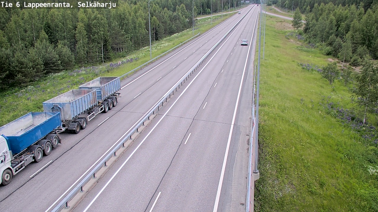 Kelikamerat Kuva Tie 6 Lappeenranta, Selkäharju, Lappeenranta, Etelä-Karjala