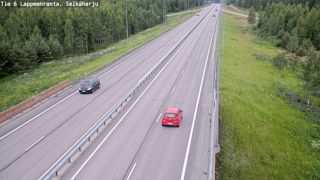 Kelikamerat Kuva Tie 6 Lappeenranta, Selkäharju, Lappeenranta, Etelä-Karjala