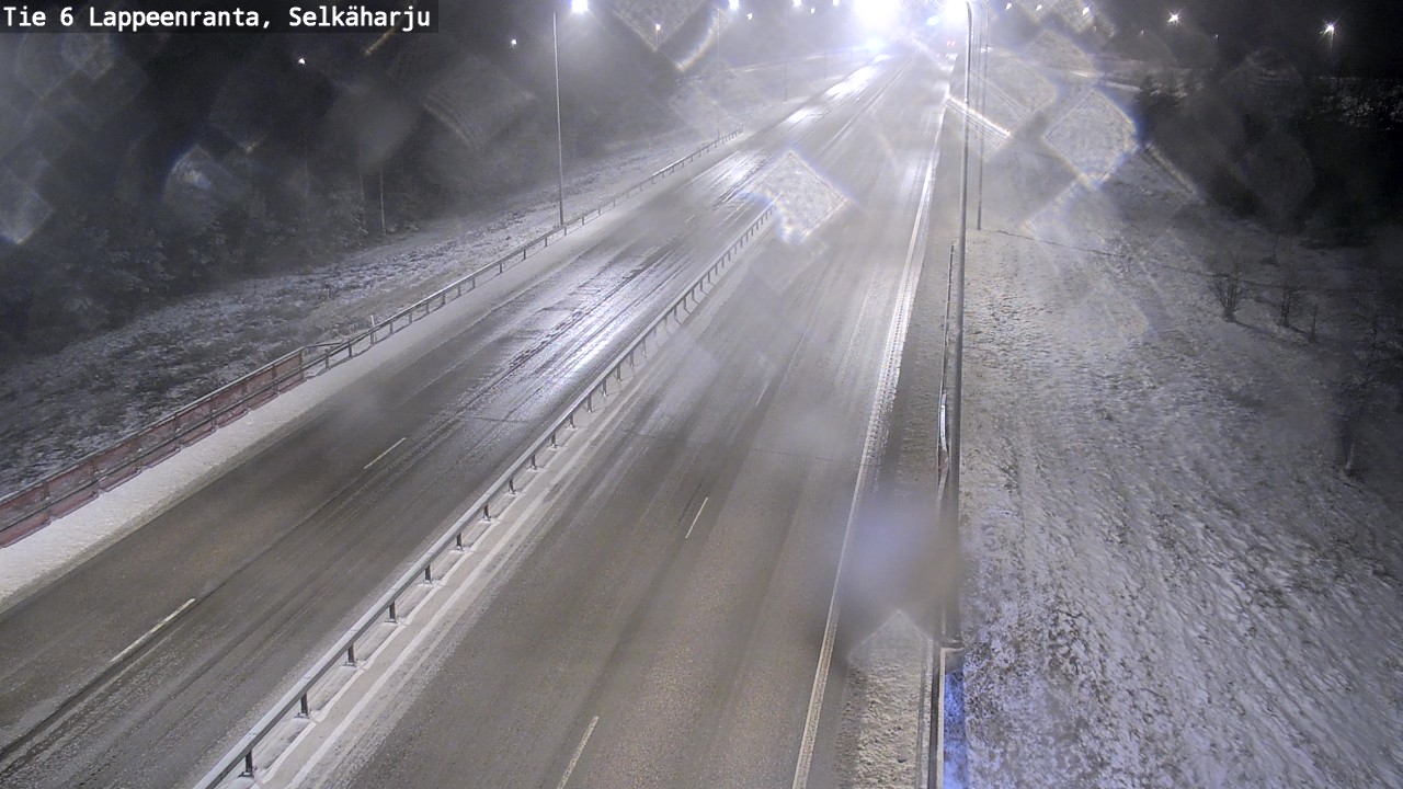 Weather Camera Image Väg 6 Villmanstrand, Selkäharju, Lappeenranta, Etelä-Karjala