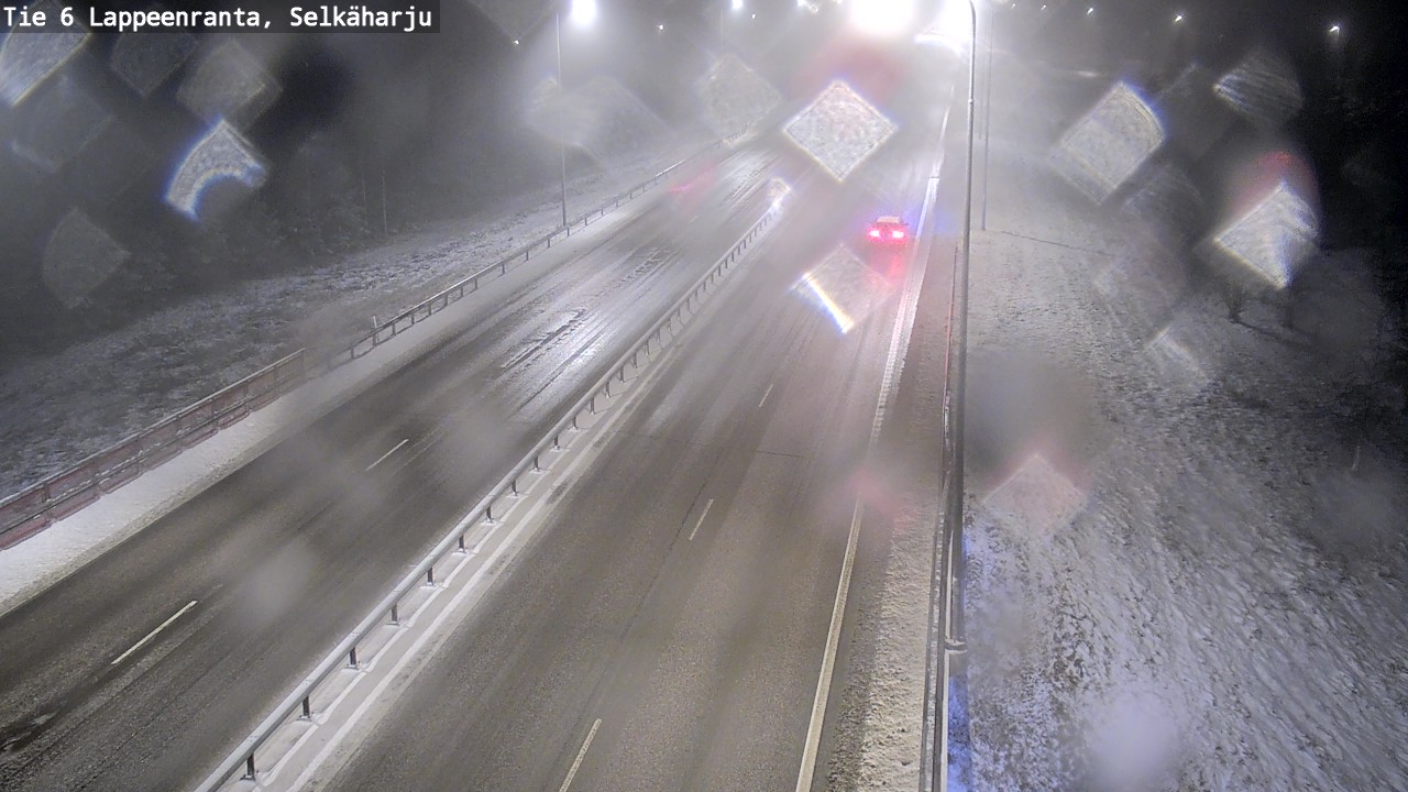 Weather Camera Image Väg 6 Villmanstrand, Selkäharju, Lappeenranta, Etelä-Karjala