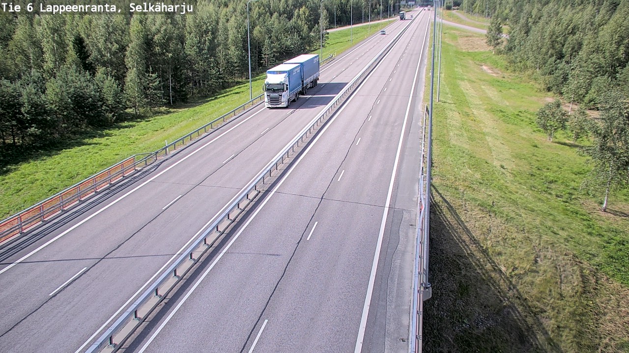Kelikamerat Kuva Tie 6 Lappeenranta, Selkäharju, Lappeenranta, Etelä-Karjala