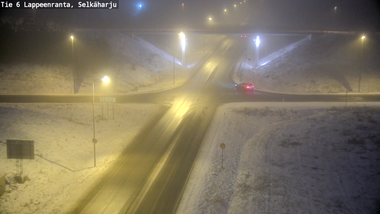 Weather Camera Image Väg 6 Villmanstrand, Selkäharju, Lappeenranta, Etelä-Karjala