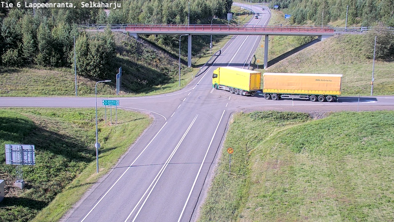 Kelikamerat Kuva Tie 6 Lappeenranta, Selkäharju, Lappeenranta, Etelä-Karjala