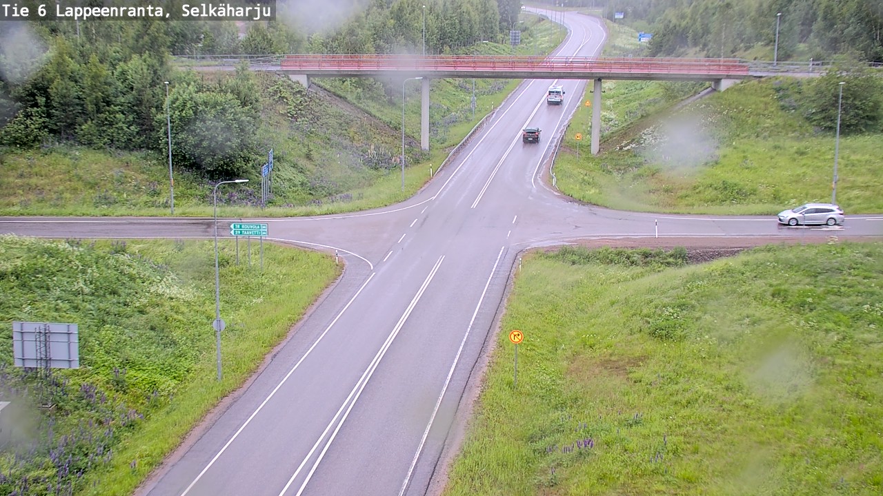 Weather Camera Image Road 6 Lappeenranta, Selkäharju, Lappeenranta, Etelä-Karjala