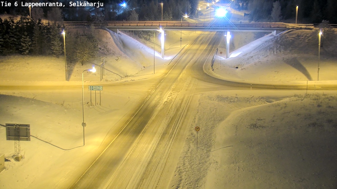 Kelikamerat Kuva Tie 6 Lappeenranta, Selkäharju, Lappeenranta, Etelä-Karjala