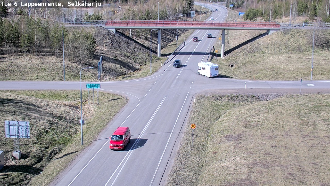 Kelikamerat Kuva Tie 6 Lappeenranta, Selkäharju, Lappeenranta, Etelä-Karjala
