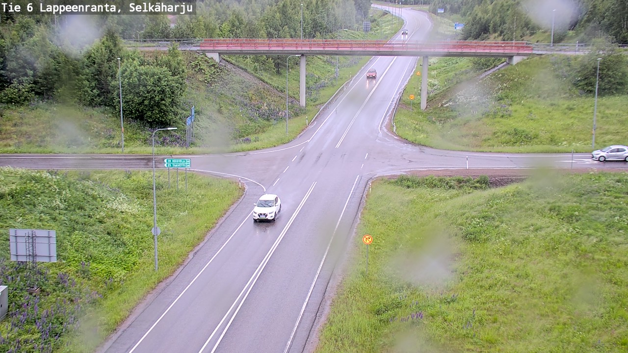 Weather Camera Image Road 6 Lappeenranta, Selkäharju, Lappeenranta, Etelä-Karjala