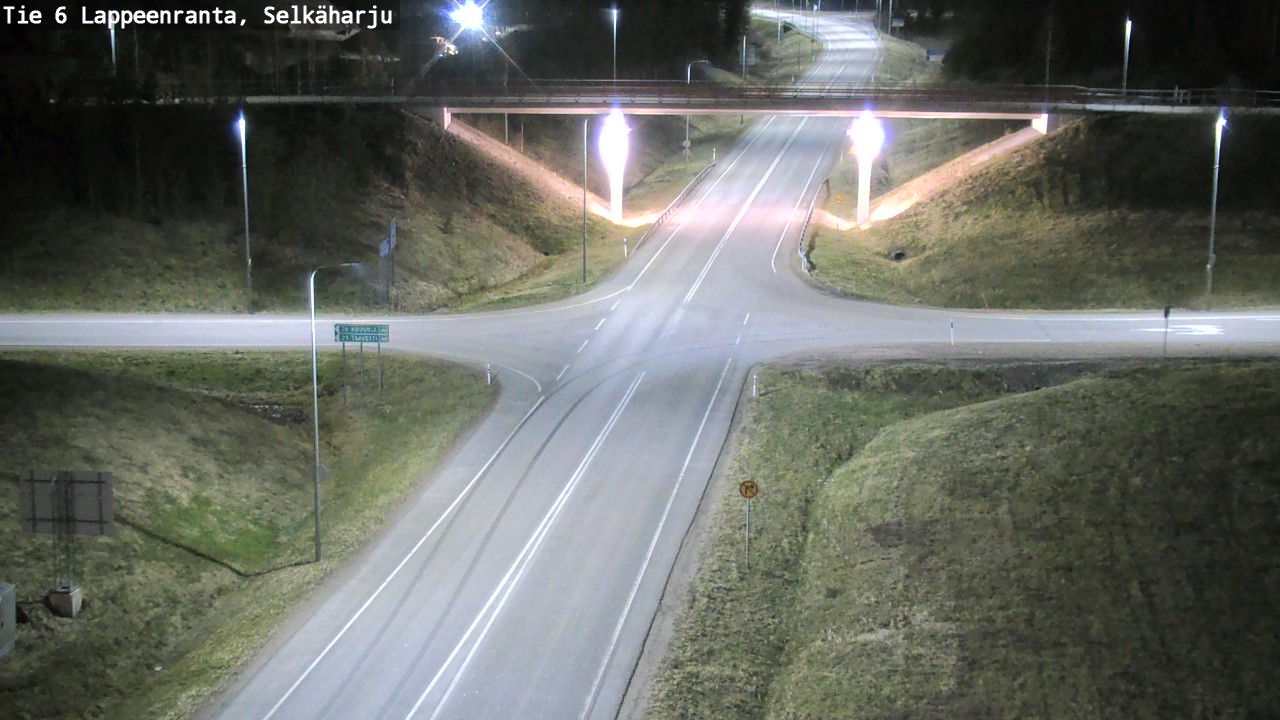 Weather Camera Image Road 6 Lappeenranta, Selkäharju, Lappeenranta, Etelä-Karjala