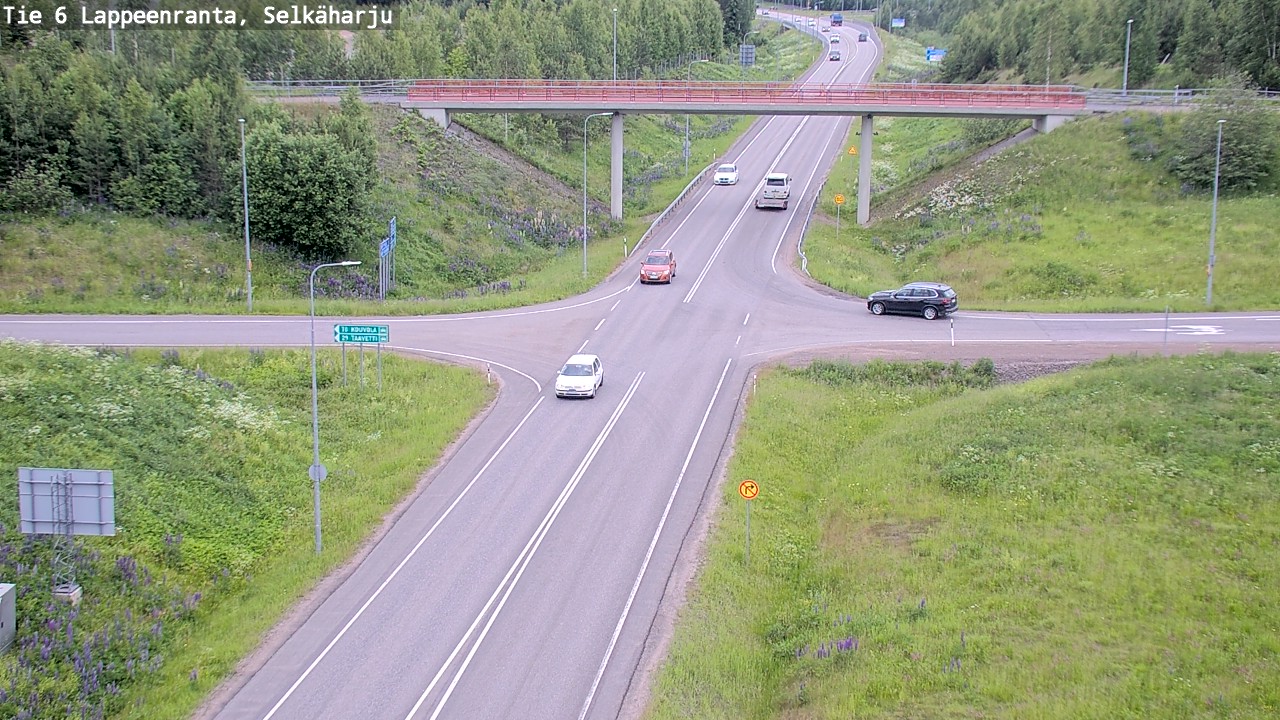 Kelikamerat Kuva Tie 6 Lappeenranta, Selkäharju, Lappeenranta, Etelä-Karjala