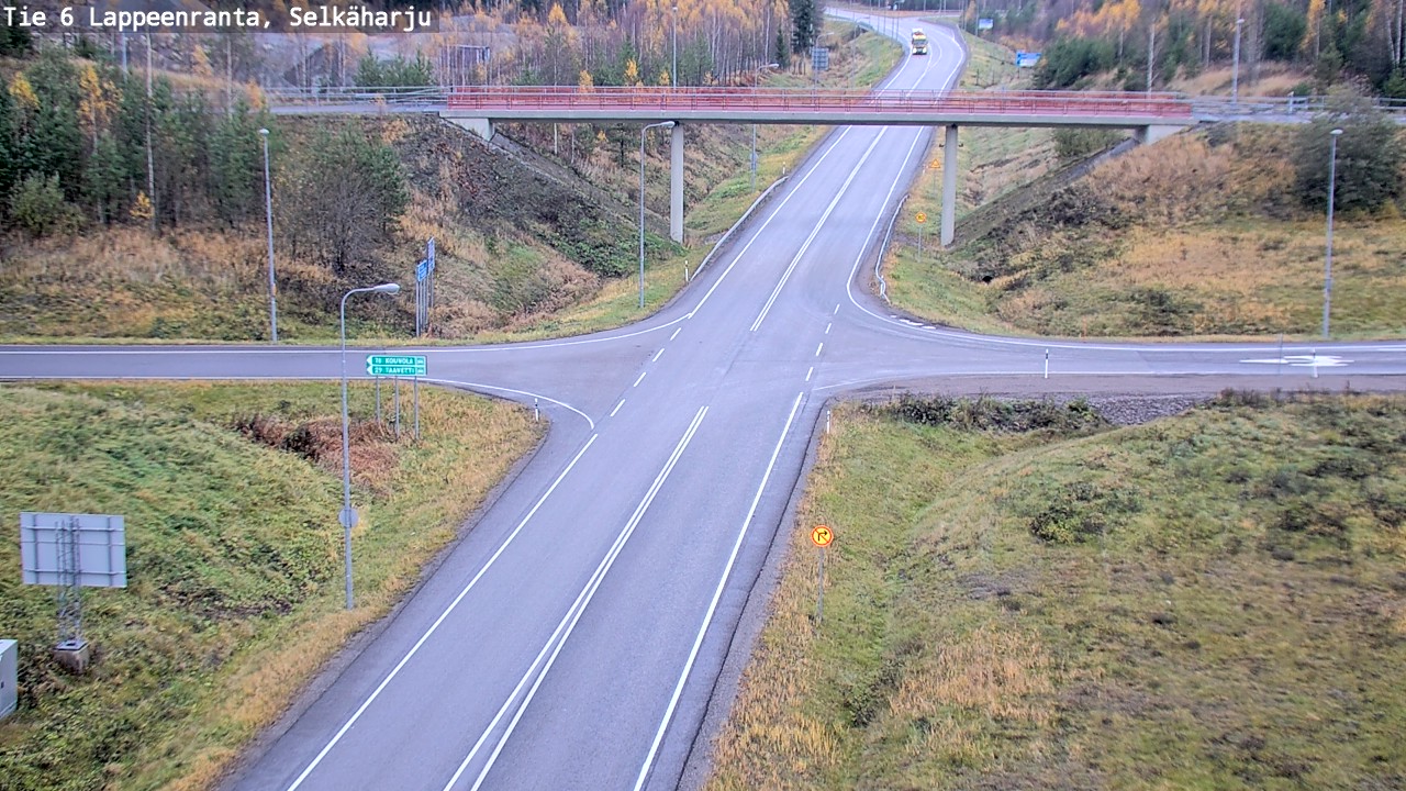 Kelikamerat Kuva Tie 6 Lappeenranta, Selkäharju, Lappeenranta, Etelä-Karjala