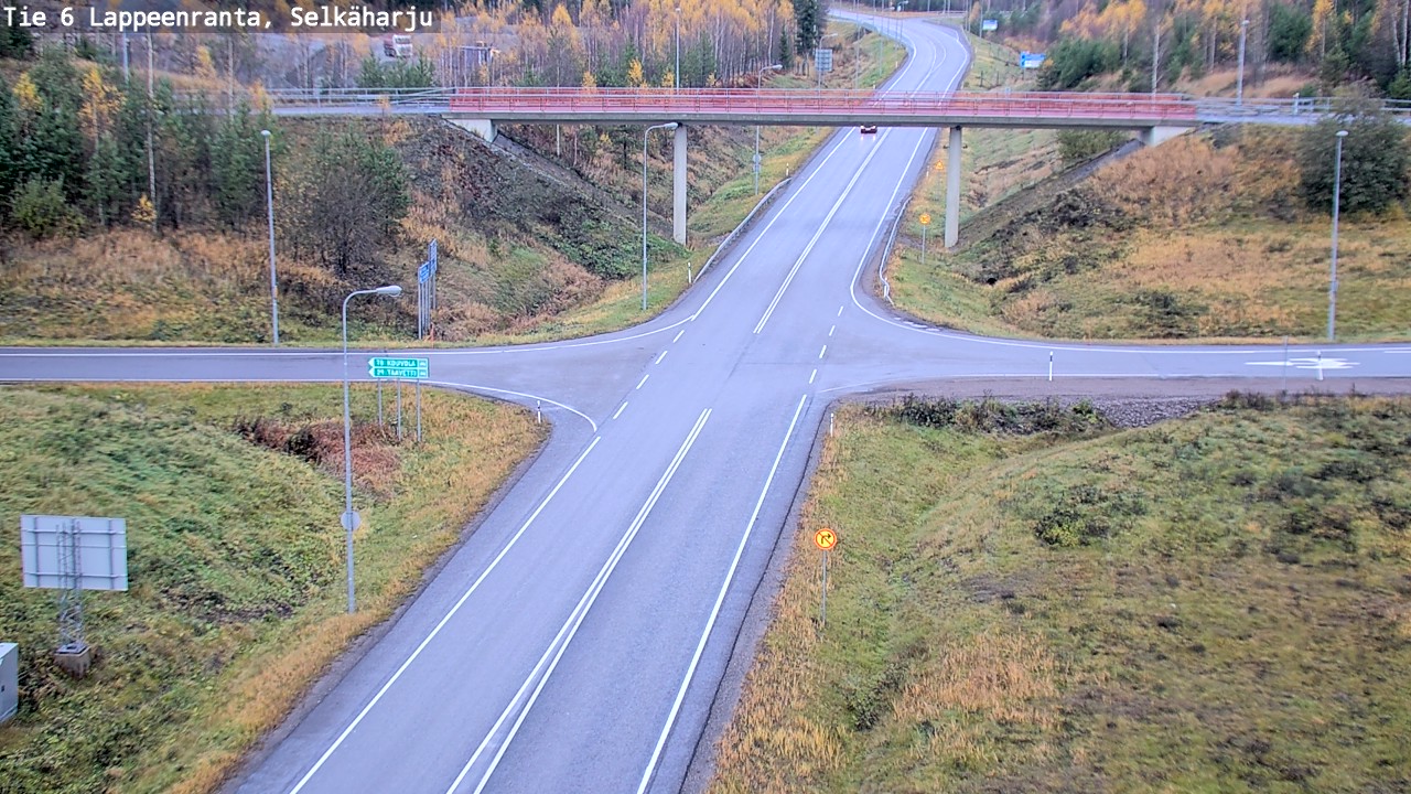 Kelikamerat Kuva Tie 6 Lappeenranta, Selkäharju, Lappeenranta, Etelä-Karjala