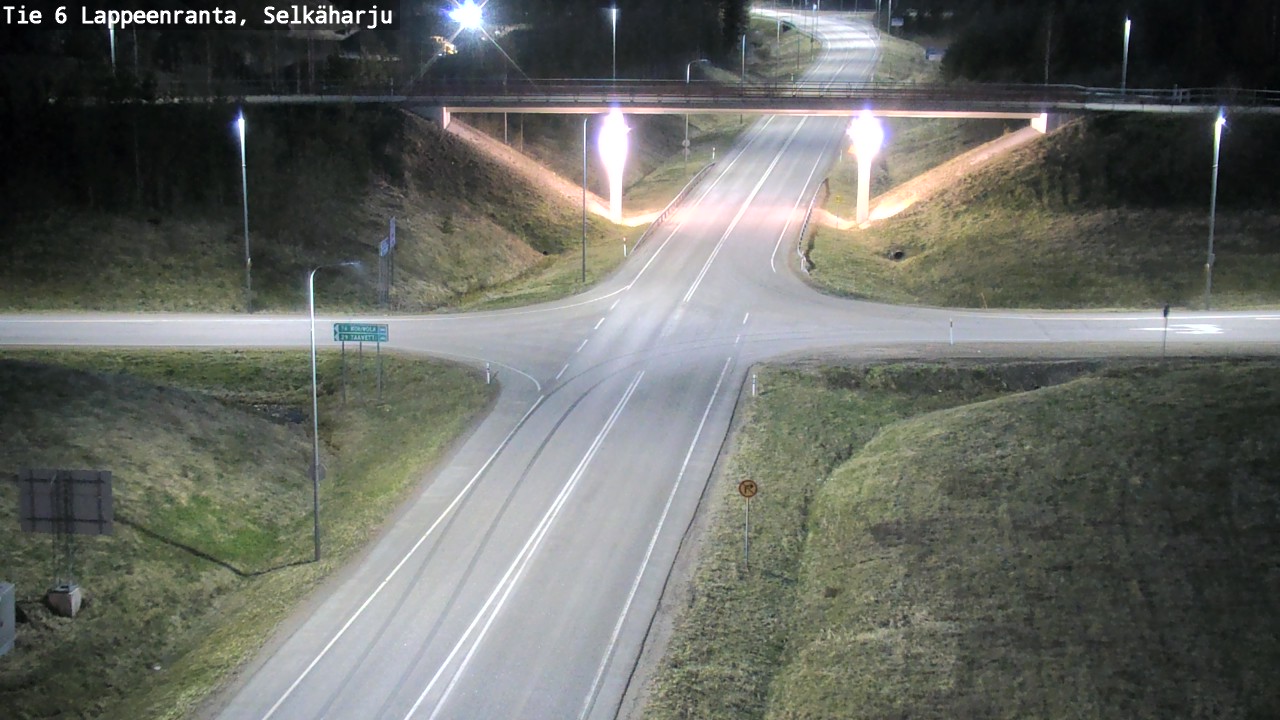 Weather Camera Image Road 6 Lappeenranta, Selkäharju, Lappeenranta, Etelä-Karjala