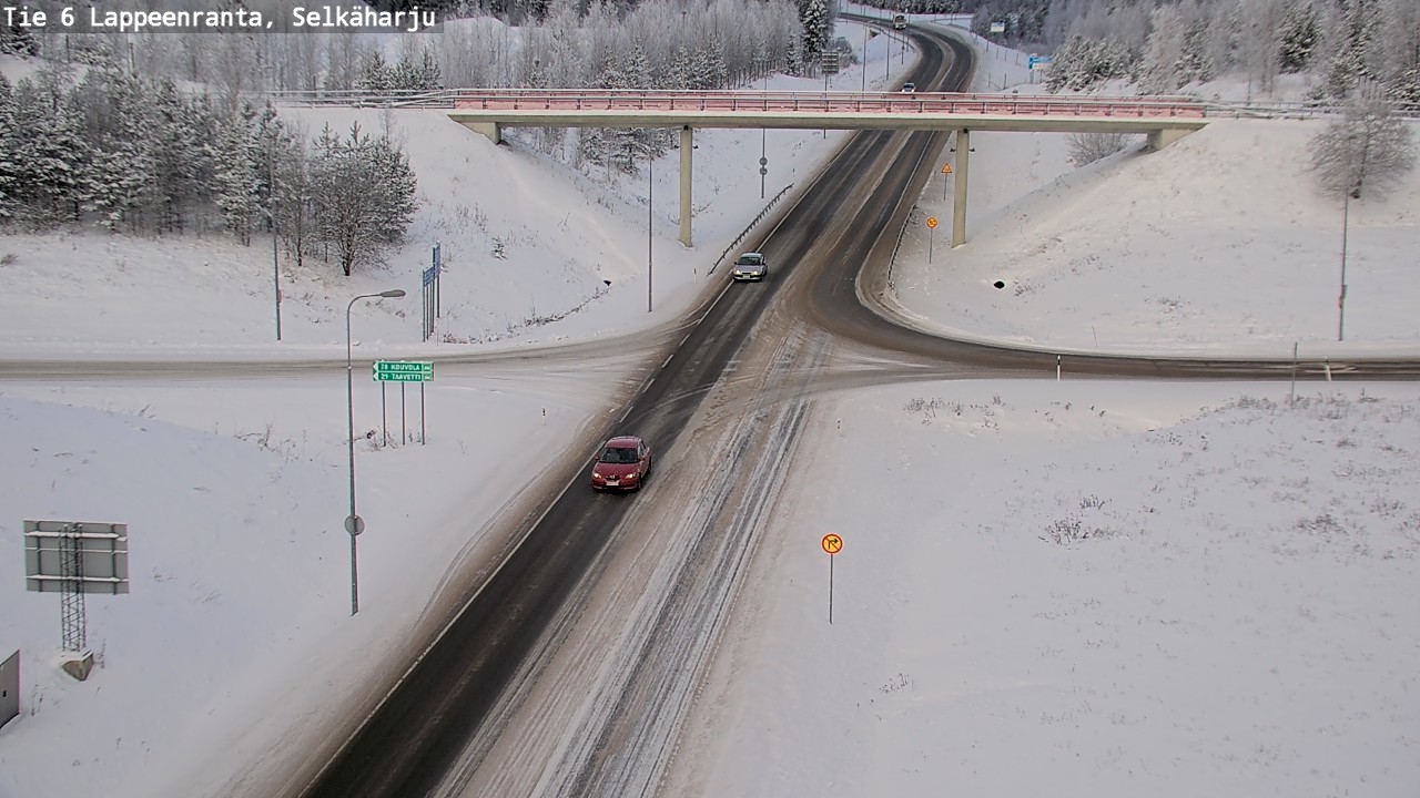 Kelikamerat Kuva Tie 6 Lappeenranta, Selkäharju, Lappeenranta, Etelä-Karjala