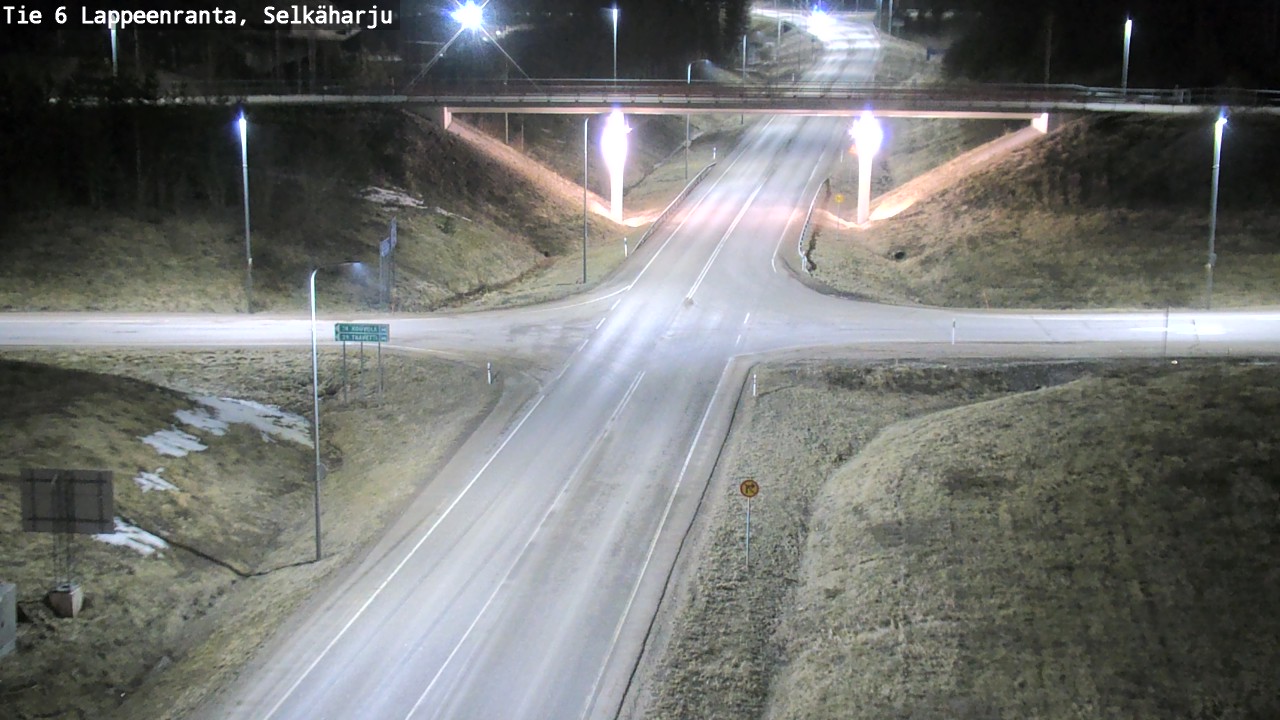 Weather Camera Image Road 6 Lappeenranta, Selkäharju, Lappeenranta, Etelä-Karjala