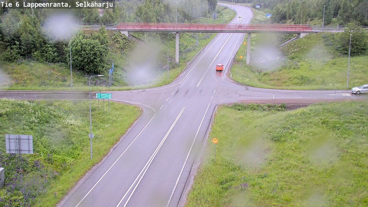 Weather Camera Image Road 6 Lappeenranta, Selkäharju, Lappeenranta, Etelä-Karjala