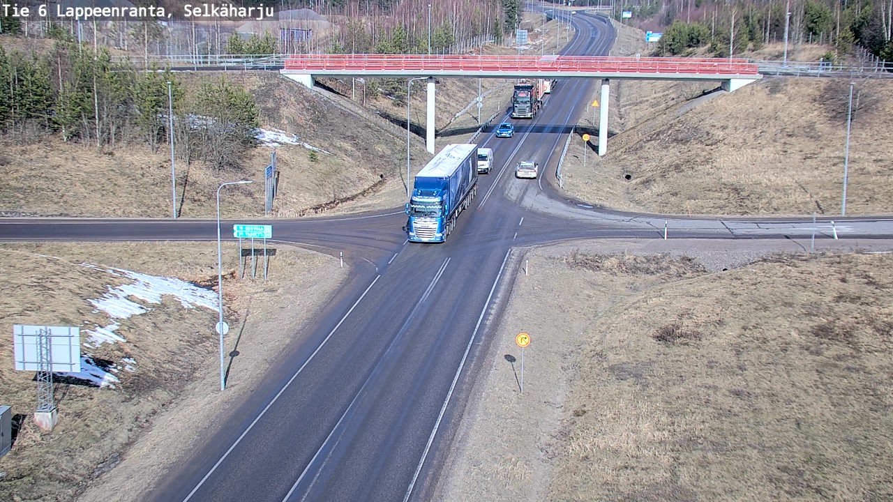 Kelikamerat Kuva Tie 6 Lappeenranta, Selkäharju, Lappeenranta, Etelä-Karjala