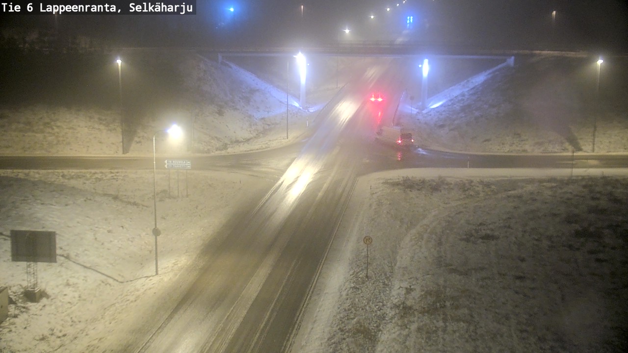 Weather Camera Image Väg 6 Villmanstrand, Selkäharju, Lappeenranta, Etelä-Karjala