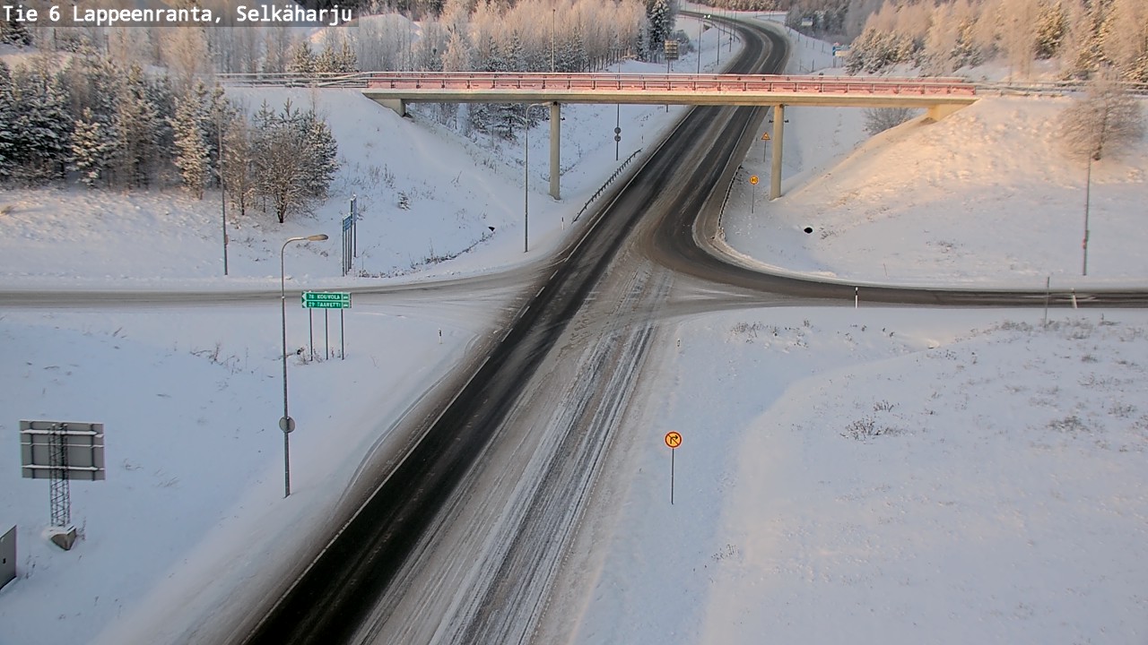 Kelikamerat Kuva Tie 6 Lappeenranta, Selkäharju, Lappeenranta, Etelä-Karjala