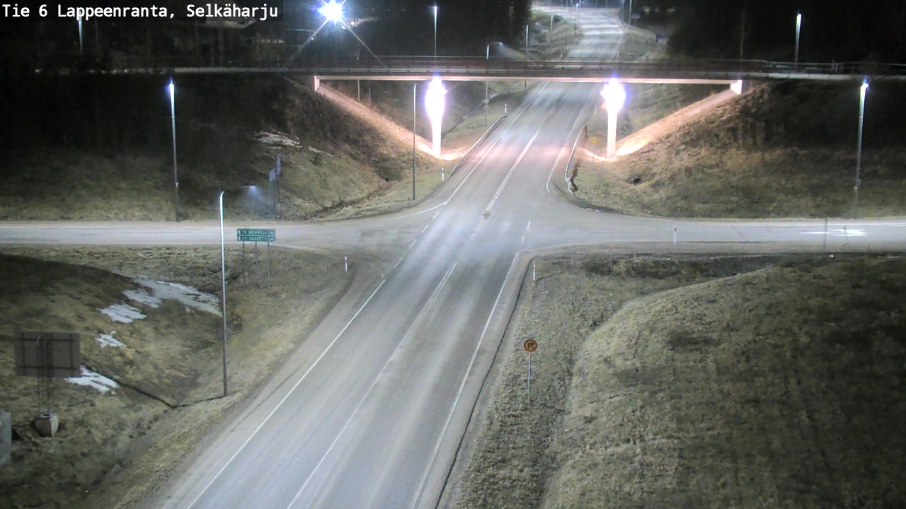 Weather Camera Image Road 6 Lappeenranta, Selkäharju, Lappeenranta, Etelä-Karjala