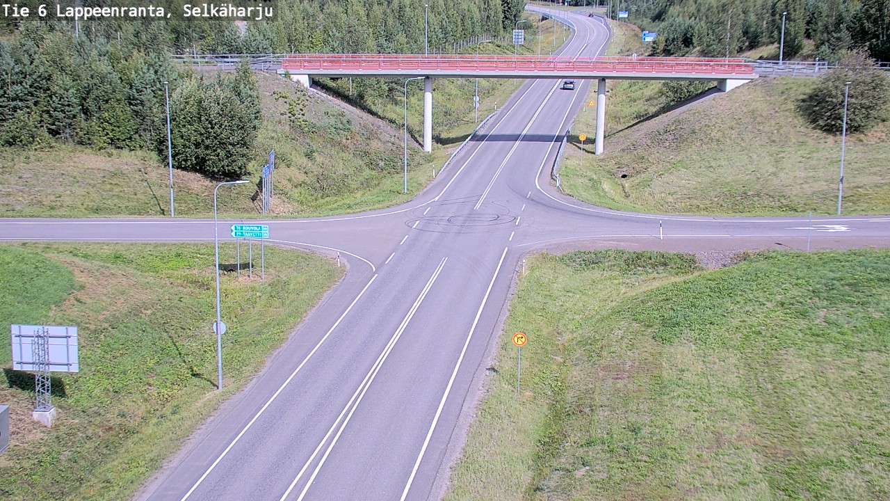 Kelikamerat Kuva Tie 6 Lappeenranta, Selkäharju, Lappeenranta, Etelä-Karjala