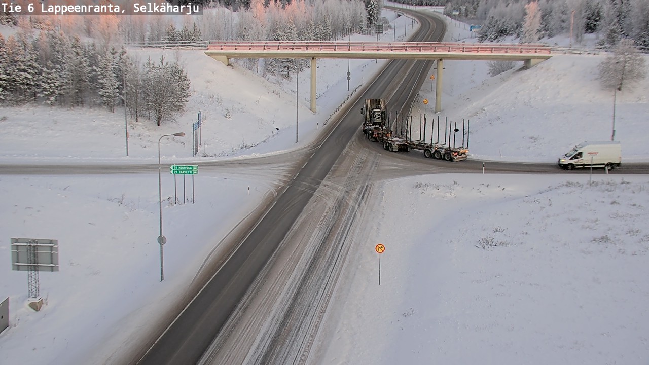 Kelikamerat Kuva Tie 6 Lappeenranta, Selkäharju, Lappeenranta, Etelä-Karjala