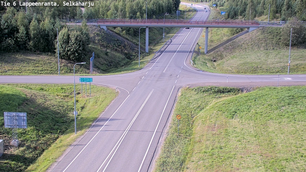 Kelikamerat Kuva Tie 6 Lappeenranta, Selkäharju, Lappeenranta, Etelä-Karjala