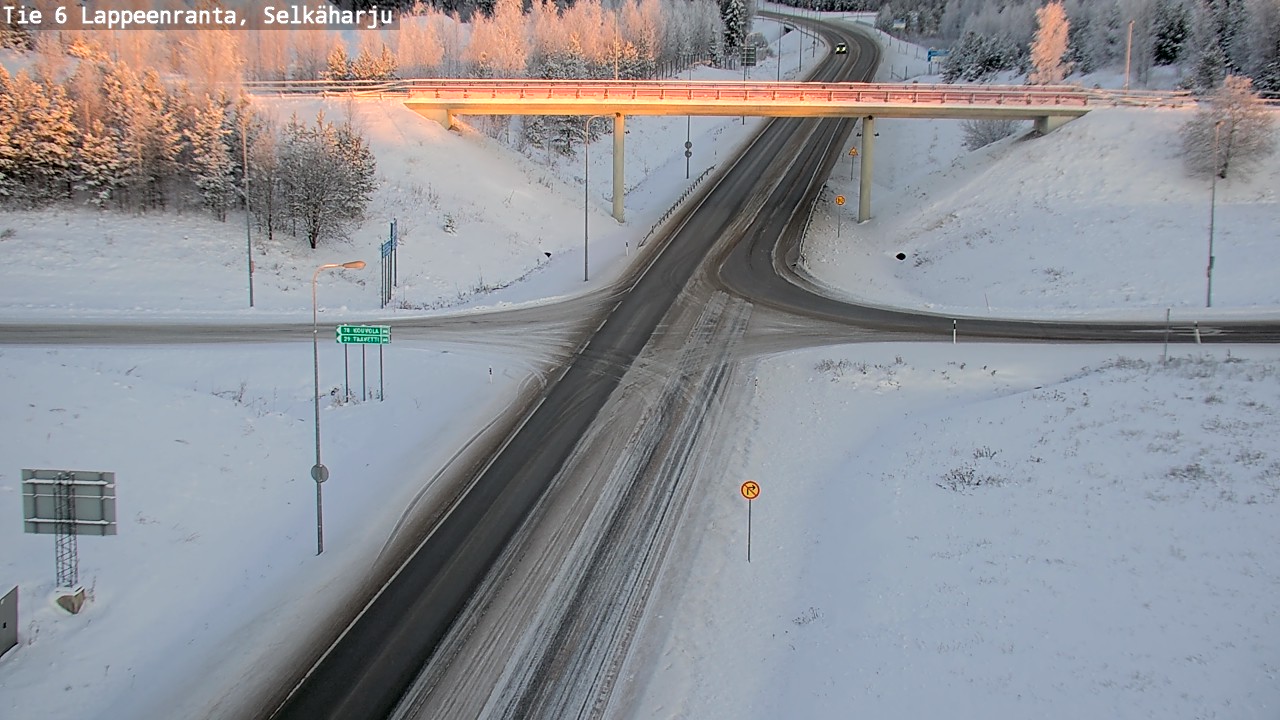 Kelikamerat Kuva Tie 6 Lappeenranta, Selkäharju, Lappeenranta, Etelä-Karjala